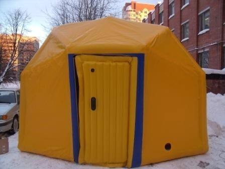 玉树充气帐篷